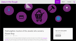 Desktop Screenshot of dataintherough.com